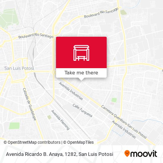 Avenida Ricardo B. Anaya, 1282 map