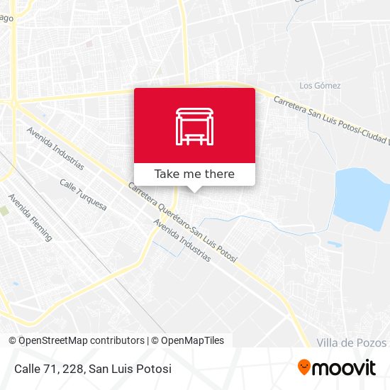 Mapa de Calle 71, 228