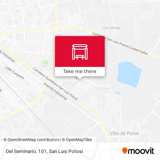 Del Seminario, 101 map