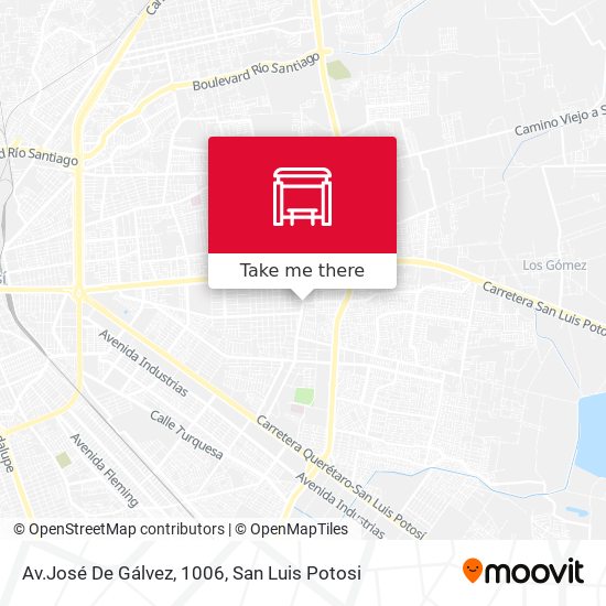 Av.José De Gálvez, 1006 map