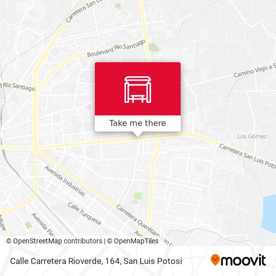 Mapa de Calle Carretera Rioverde, 164