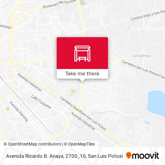 Avenida Ricardo B. Anaya, 2700_10 map