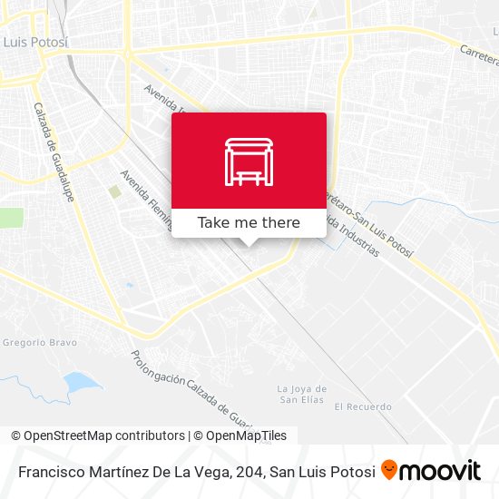 Francisco Martínez De La Vega, 204 map