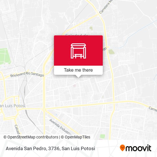 Avenida San Pedro, 3736 map