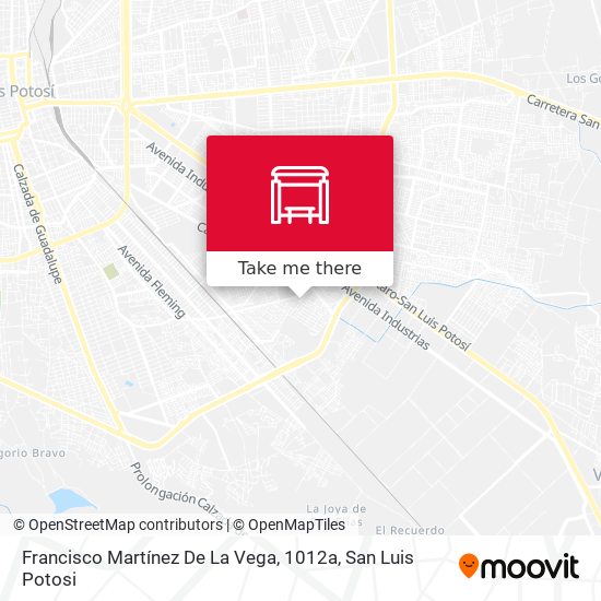 Francisco Martínez De La Vega, 1012a map
