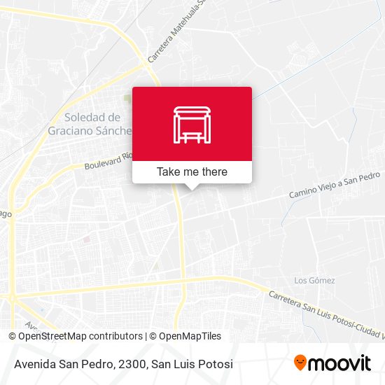 Avenida San Pedro, 2300 map
