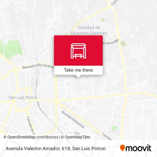 Mapa de Avenida Valentin Amador, 618