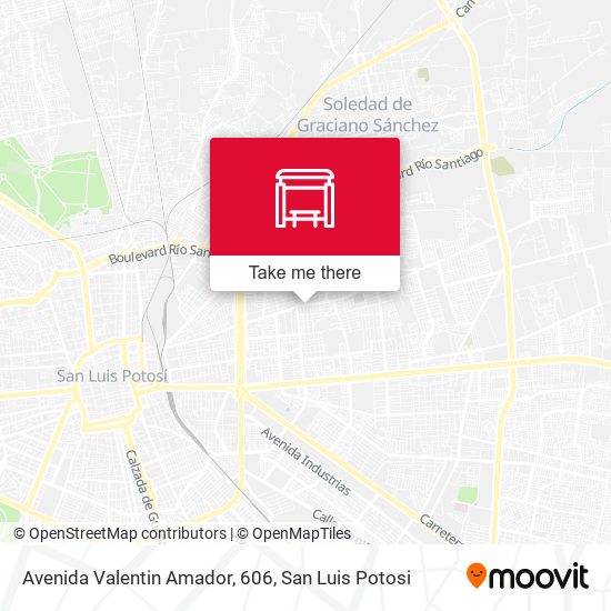 Mapa de Avenida Valentin Amador, 606