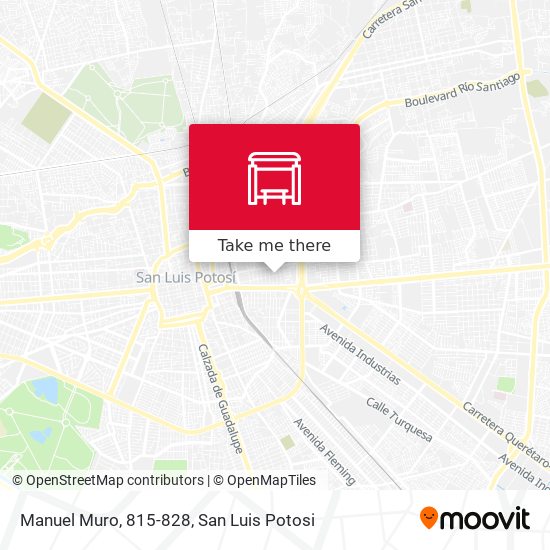 Manuel Muro, 815-828 map