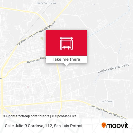 Calle Julio R.Cordova, 112 map