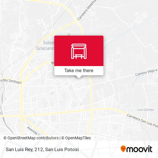 San Luis Rey, 212 map