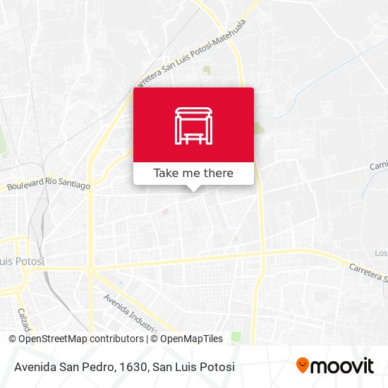 Avenida San Pedro, 1630 map