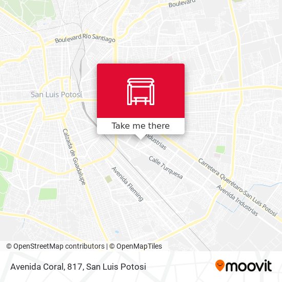Avenida Coral, 817 map