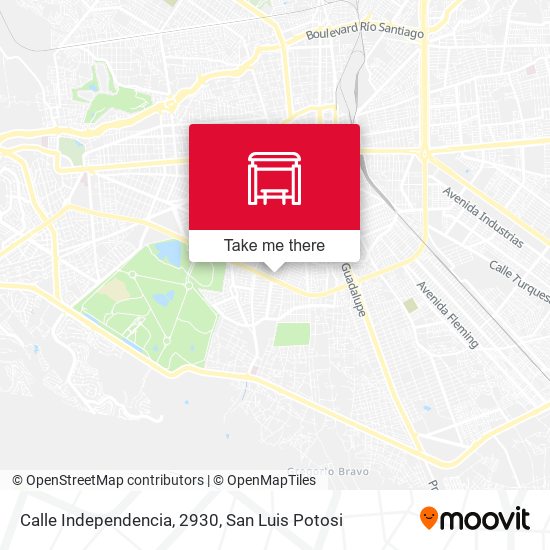 Calle Independencia, 2930 map
