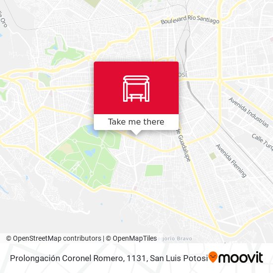 Prolongación Coronel Romero, 1131 map