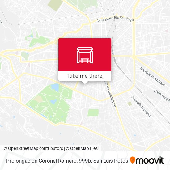 Prolongación Coronel Romero, 999b map