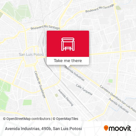 Mapa de Avenida Industrias, 490b