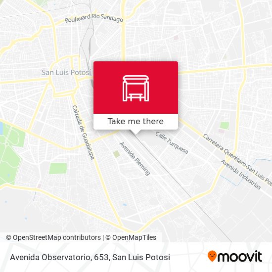 Avenida Observatorio, 653 map