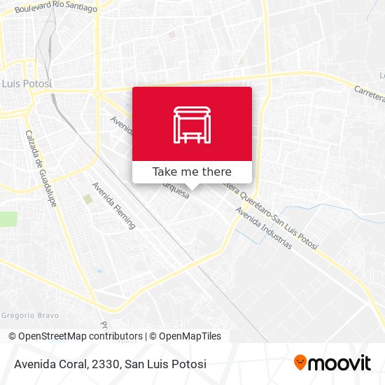 Mapa de Avenida Coral, 2330