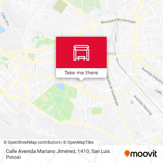 Calle Avenida Mariano Jiménez, 1410 map