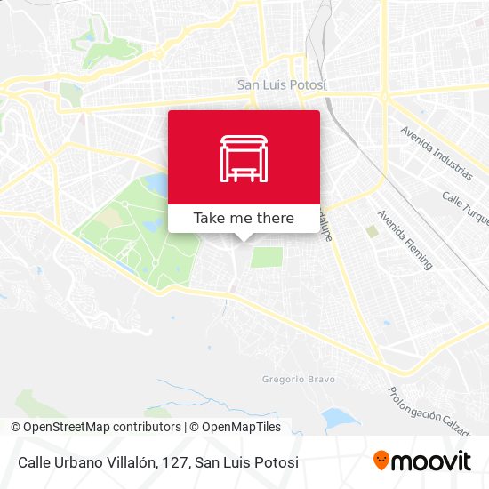 Mapa de Calle Urbano Villalón, 127