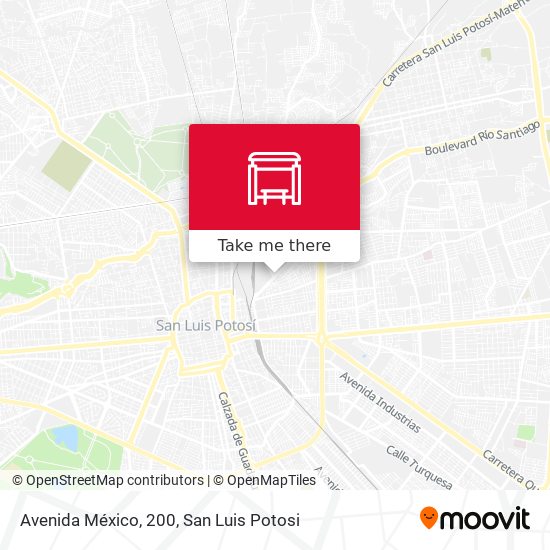 Mapa de Avenida México, 200