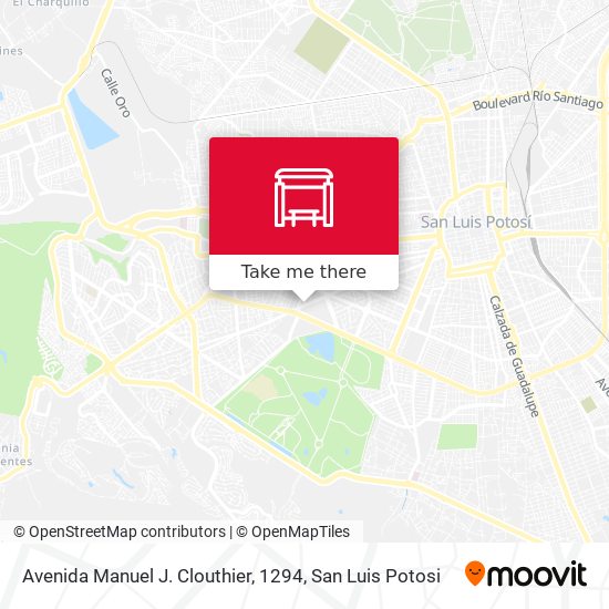 Avenida Manuel J. Clouthier, 1294 map