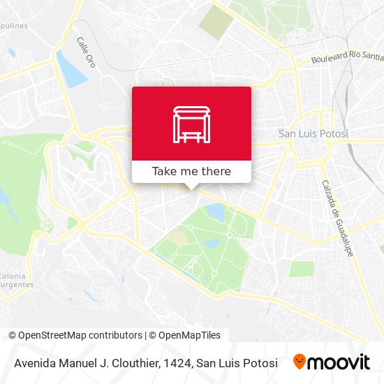 Mapa de Avenida Manuel J. Clouthier, 1424