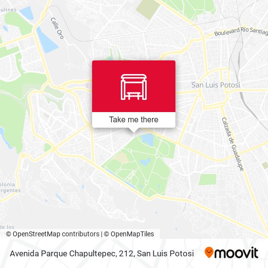 Mapa de Avenida Parque Chapultepec, 212