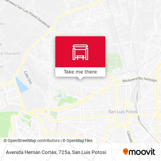 Mapa de Avenida Hernán Cortés, 725a