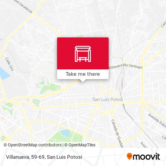 Villanueva, 59-69 map