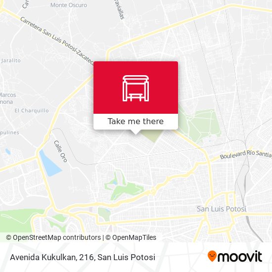 Mapa de Avenida Kukulkan, 216