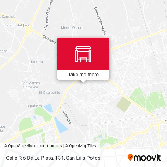Calle Rio De La Plata, 131 map