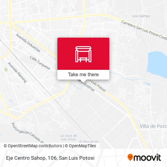 Eje Centro Sahop, 106 map