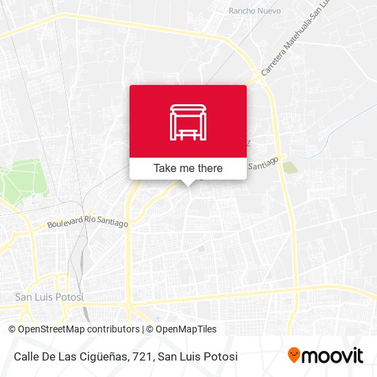 Calle De Las Cigüeñas, 721 map