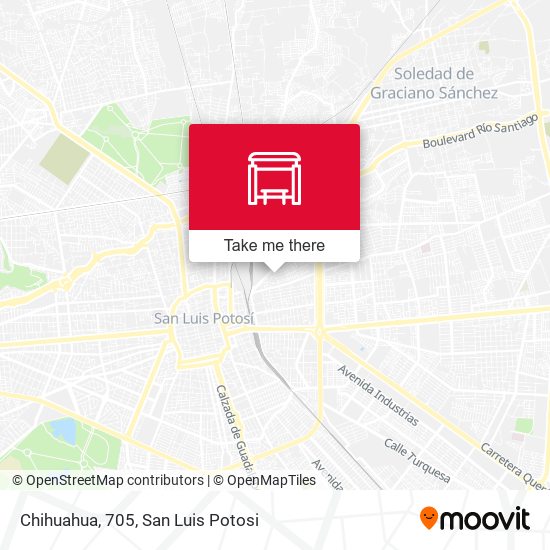 Chihuahua, 705 map