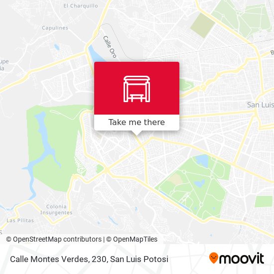 Calle Montes Verdes, 230 map