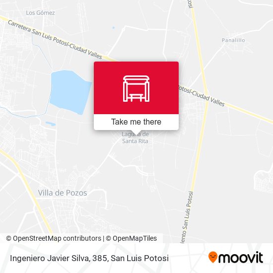 Mapa de Ingeniero Javier Silva, 385