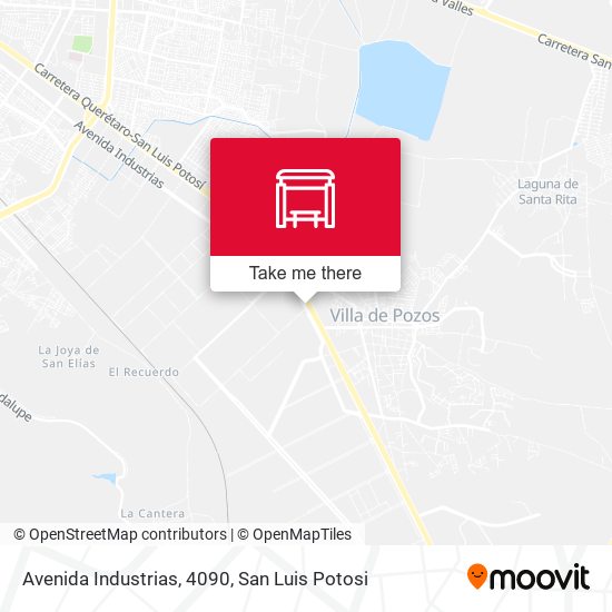 Avenida Industrias, 4090 map