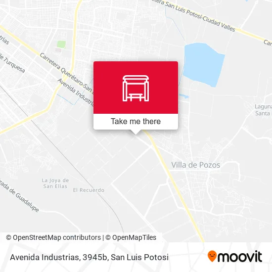 Mapa de Avenida Industrias, 3945b