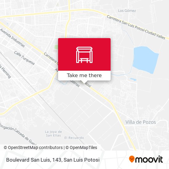 Boulevard San Luis, 143 map
