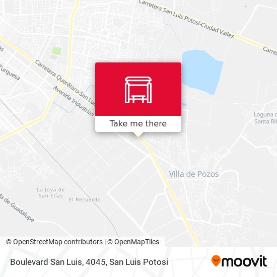 Mapa de Boulevard San Luis, 4045