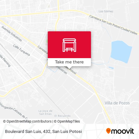 Mapa de Boulevard San Luis, 432