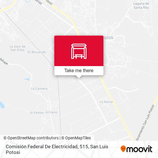 Mapa de Comisión Federal De Electricidad, 515