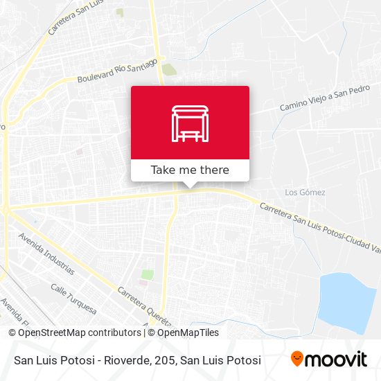 San Luis Potosi - Rioverde, 205 map