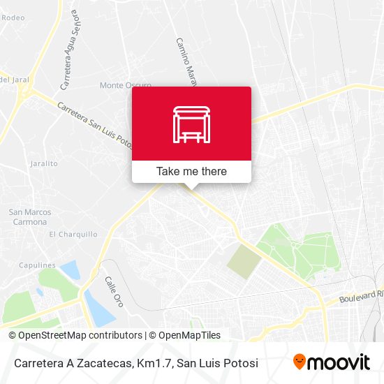 Carretera A Zacatecas, Km1.7 map