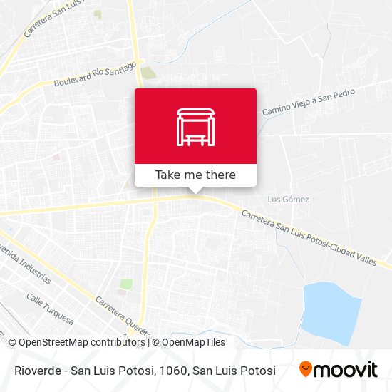 Rioverde - San Luis Potosi, 1060 map