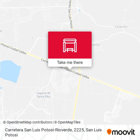 Carretera San Luis Potosí-Rioverde, 2225 map