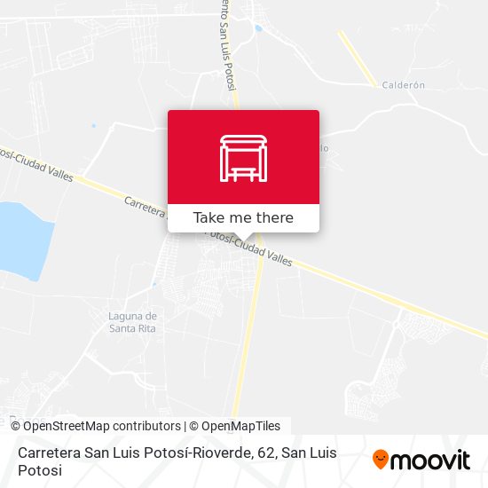 Carretera San Luis Potosí-Rioverde, 62 map