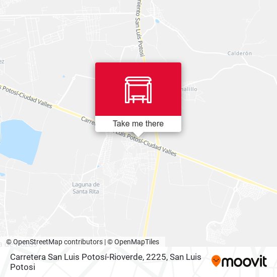 Carretera San Luis Potosí-Rioverde, 2225 map